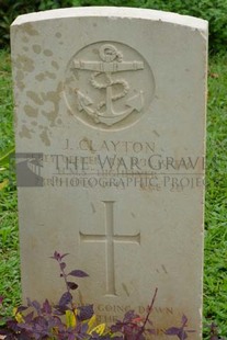 TRINCOMALEE WAR CEMETERY - CLAYTON, JACK